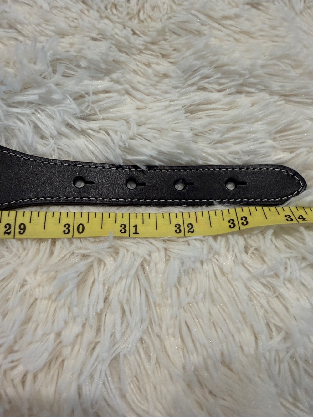 Anthropologie Wide Corset Leather Wrap Waist Belt Black SIZE Medium NEW - Picture 8 of 8